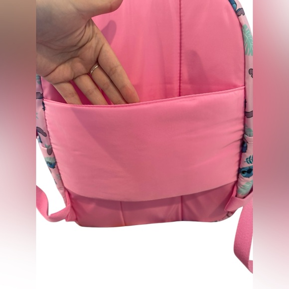 DISNEY x Bioworld Stitch Pink Backpack Two-Piece Set w Detachable Pochette NWT main image 10